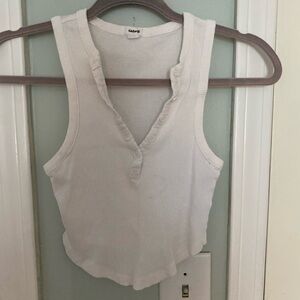 Garage size small white tank